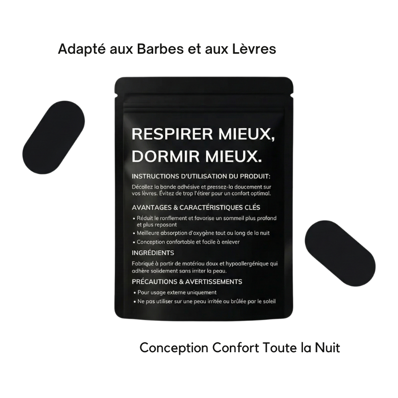 Mouth Tape - Sommeil Nasal